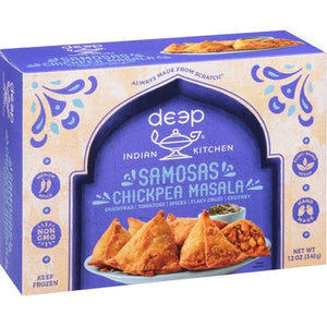 Deep Samosas Chickpea Masala 6/12 oz [UNFI #2864353 ] [ebt]