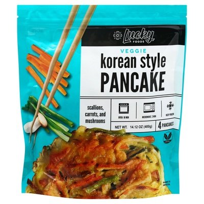 Lucky Veggie Korean Pancakes 8/14.12 OZ [UNFI  #2927721]