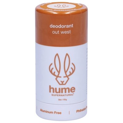 Hume Supernatural Deodorant Out West 1/2 OZ [UNFI #2885507] T