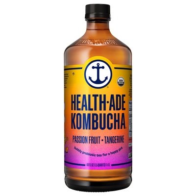 Health-Ade Kombucha Passion Fruit Tangerine 6/48 OZ [UNFI #2701209] [ebt] T