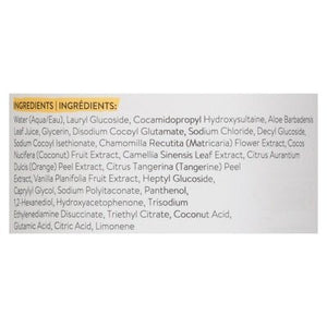 The Honest Co Bubble Bath Citrus Vanilla 12 OZ [UNFI #1586353] T