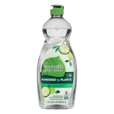 Seventh Generation Dish Liquid Fresh Lemon & Ginger Scent 6/19 OZ [UNFI #2691772] T
