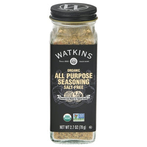 Watkins Seasoning Organic All Purpose Salt-Free 3/2.7 OZ [UNFI #2406973] [ebt]