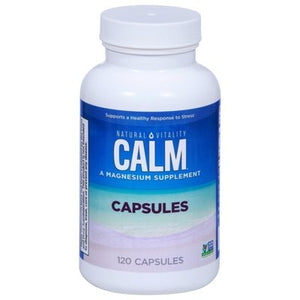Natural Vitality Calm Capsules 120 CT [UNFI #2946887] T