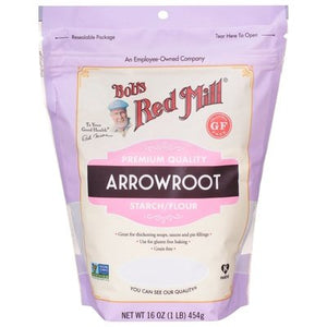 Bobs Red Mill Starch/Flour Premium Quality Arrowroot 4/16 OZ [UNFI #2215127] [ebt]