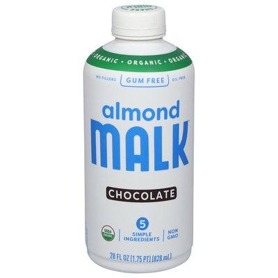 Malk Almond Milk Organic Chocolate 6/28 OZ [UNFI #2926210] [ebt]