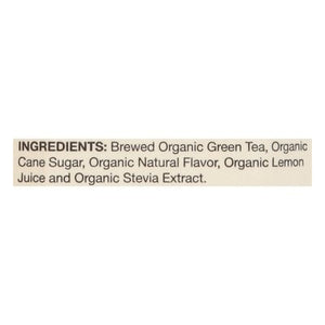 Saint James Green Tea Organic Passion Fruit & Peach 12/16.9 Z [UNFI #2995090] [ebt]