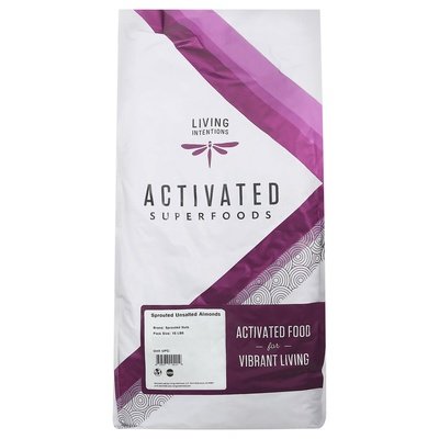 Living Intentions Almonds Unsalted Sprouted 15 LB [UNFI #1789106] [ebt]