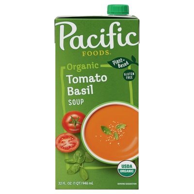 Pacific Foods Soup Organic Tomato Basil 12/32 OZ [UNFI #1831403] [ebt]