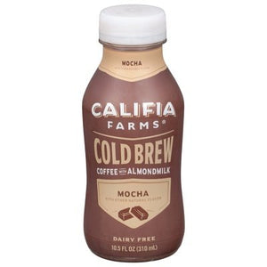 Califia Farms Coffee With Almondmilk Cold Brew Mocha 8/10.5 OZ [UNFI #1507490] [ebt] T