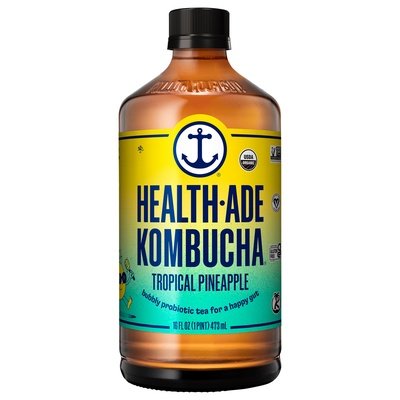 Health-Ade Kombucha Tropical Pineapple 12/16 OZ [UNFI #2467017] [ebt]