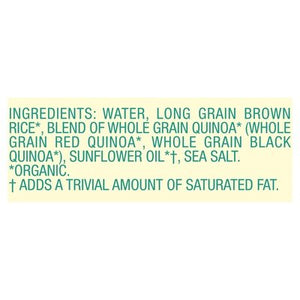 Seeds Of Change Quinoa & Brown Rice Organic With Sea Salt 12/8.5 OZ [UNFI #2881134] [ebt]