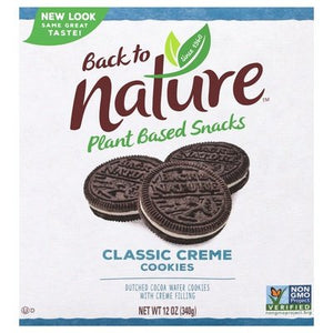 Back To Nature Cookies Classic Creme 6/12 OZ [UNFI #1518364] [ebt]