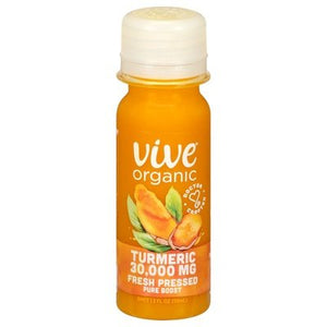 Vive Organic Shot Turmeric 30 000 Mg 12/2 OZ [UNFI #2695799] [ebt] T