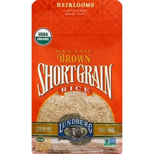 Lundberg Family Farms Brown Rice Organic Short Grain 6/2 LB [UNFI #1166891] [ebt]