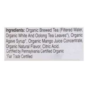 Just Ice Tea Tea Mango White 12/16 OZ [UNFI #2944726] [ebt]