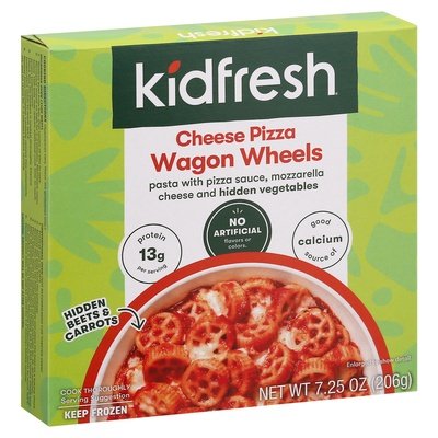 Kidfresh Wagon Wheel Pizza Mac & Cheese 8/7.25 OZ [UNFI  #2871382]