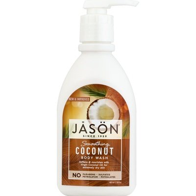 Jason Natural Products Body Wash Smoothing Coconut 1/30 OZ [UNFI #1603869] T