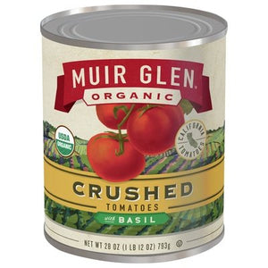 Muir Glen Tomatoes Crushed 12/28 OZ [UNFI #0328625] [ebt]