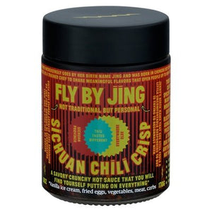 Fly By Jing Sichuan Chili Crisp 6/6 OZ [UNFI #2740801] [ebt]