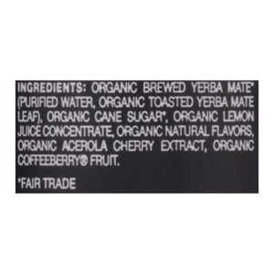 Steaz Yerba Mate Organic Golden Mate Flavored 12/16 OZ [UNFI #2681732] [ebt]