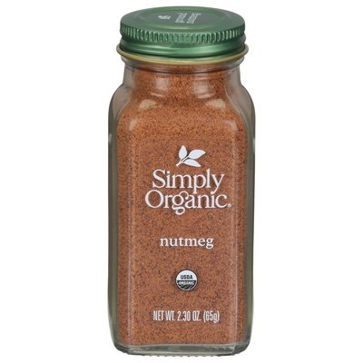 Simply Organic Nutmeg 6/2.3 OZ [UNFI #3004272] [ebt]