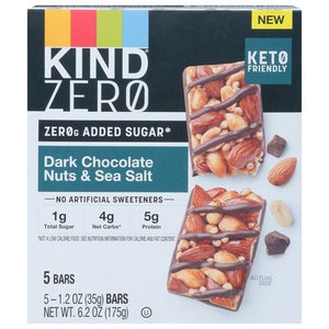 Kind Bars Dark Chocolate Nuts & Sea Salt 6/5/1.2 Z [UNFI #3018405] [ebt]