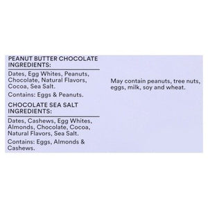 Rxbar Protein Bars Peanut Butter Chocolate Chocolate Sea Salt Minis 6/7.36 OZ [UNFI #2754257] [ebt]