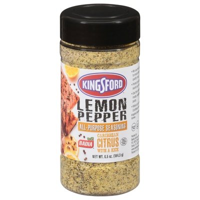 Badia Spices Seasoning All-Purpose Lemon Pepper 6/6.5 OZ [UNFI #2277234] [ebt]