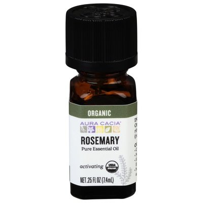 Aura Cacia Pure Essential Oil Activating Rosemary 1/.25 OZ [UNFI #325829] T