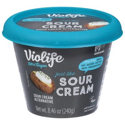 Violife Sour Cream Alternative 8/8.46 OZ [UNFI #2932317] [ebt]