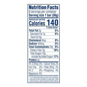 Clif Kid Zbar Energy Snack Bars Chocolate Chip 9/6/1.27OZ [UNFI #2204063] [ebt]
