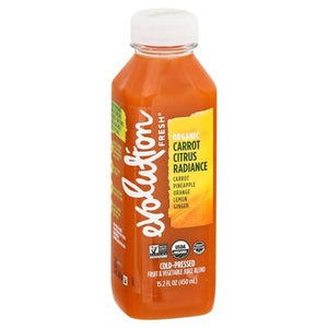 Evolution Fresh Cold-Pressed Juice Organic Carrot Citrus Radiance 6/15.2 OZ [UNFI #2578227] [ebt] T