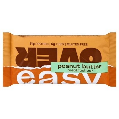 Over Easy Breakfast Bar Peanut Butter 12/1.8 OZ [UNFI #2653863] [ebt]