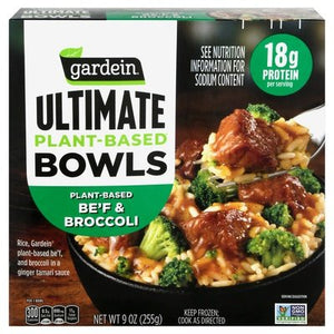 Gardein BeF Broccoli Bowl 8/9 OZ [UNFI  #2964922]