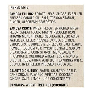 Sukhis Samosas Cilantro & Chutney 6/10 OZ [UNFI  #2784478]