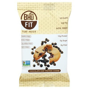 Bhu Protein Cookie Chocolate Chip 10/1.65 Z [UNFI #3009115] [ebt]