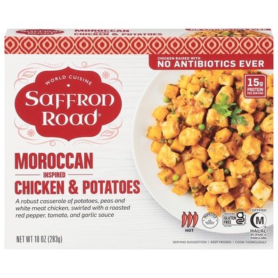 Saffron Road Morrocan Chicken And Potatoes 8/10 OZ [UNFI  #2969392]