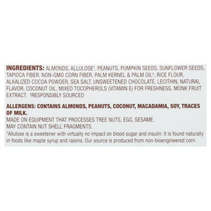 Munk Pack Nut & Seed Bar Sea Salt Dark Chocolate Flavored 6/4/1.23OZ [UNFI #2720571] [ebt]