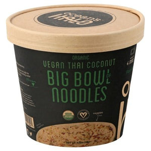 Oceans Halo Big Bowl of Noodles Organic Vegan Thai Coconut 6/4.02 OZ [UNFI #2471076] [ebt]