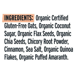 Purely Elizabeth Oatmeal With Prebiotic Fiber Superfood Classic Cinnamon Recipe No. 20 6/9.12 OZ [UNFI #2842383] [ebt]