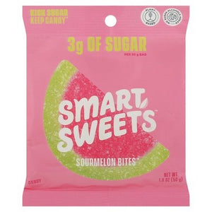 Smartsweets Candy Sourmelon Bites 12/1.8 OZ [UNFI #2640464] [ebt] T