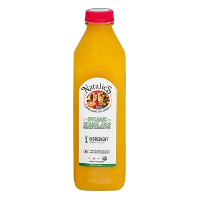 Natalies Orchid Island Juice Organic Orange 6/32 OZ [UNFI #2773646] [ebt]