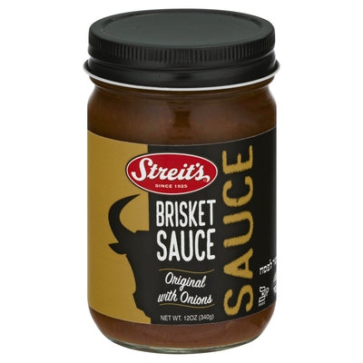 Streits Brisket Sauce Original with Onions 6/12 OZ [UNFI #2756377] [ebt]