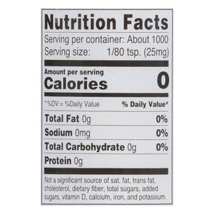 Sweet Leaf Stevia Organic Leaf Extract 25 Gram [UNFI #0905323] [ebt] T