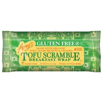 OG3 Amys Tofu Scramble Breakfast Wrp GF 12/5.5 OZ [UNFI  #1073568]