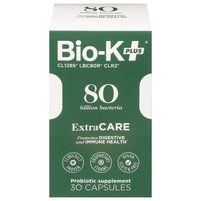 Bio-K Plus ExtraCare Capsules 4/30 CT [UNFI #2562338] T