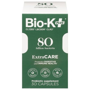 Bio-K Plus ExtraCare Capsules 4/30 CT [UNFI #2562338] T