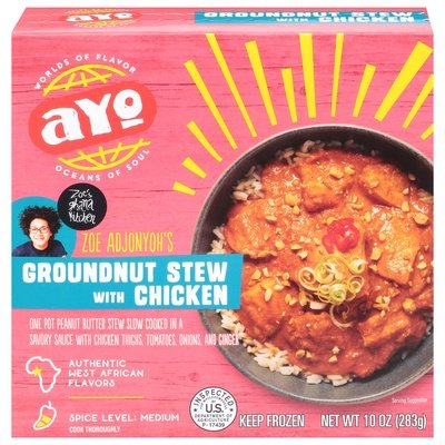 Ayo Foods Groundnut Stew With Chicken 6/10 0Z [UNFI  #2847002]