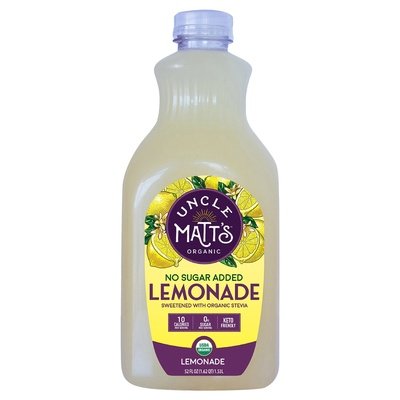 Uncle Matts Lemonade 6/52 OZ [UNFI #2537009] [ebt] T